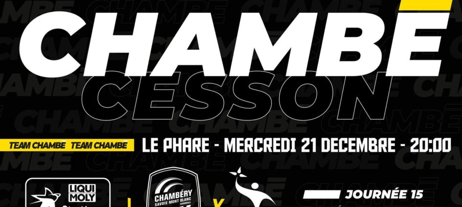 Match Team Chambé VS Cesson-Rennes